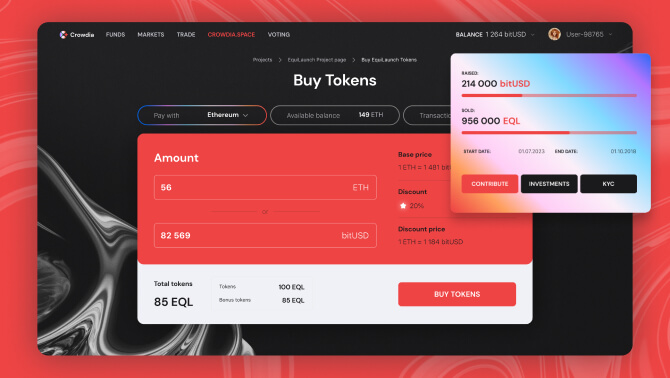 Individuelle Crowdfunding-Plattform